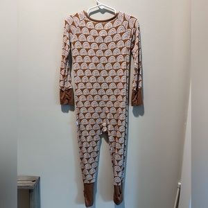 Little Sleepies 2T Rust Rainbows